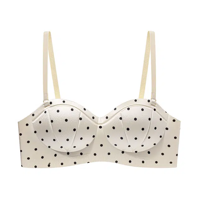 二三二三 透气吸汗聚拢有型防下垂亲肤柔软抑菌舒适侧收副乳纯欲可爱甜美时尚百搭日常通勤文胸 女款