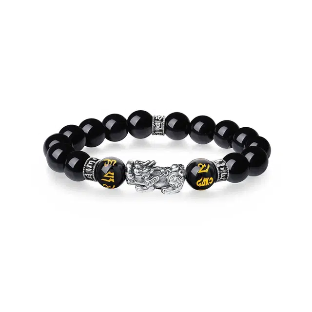 六桂福 福韵金 貔貅 国潮招财纳福复古精致轻奢时尚优雅 简约小众高级感设计 本命年转运#好运天然 玛瑙 玉石手串 男女同款情侣款