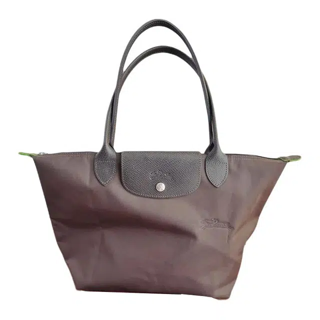 LONGCHAMP Le Pliage Green Logo Tote