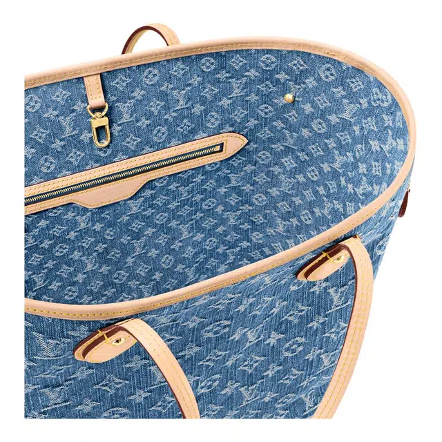 LOUIS VUITTON NEVERFULL MM Logo Monogram Tote