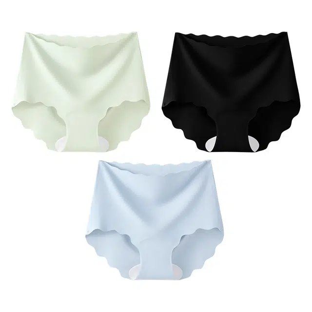 二三二三 透气吸汗防夹臀不卡档无痕亲肤柔软抑菌舒适高腰高弹短裤无痕薄荷曼波轻氧简约时尚百搭运动内裤 女款