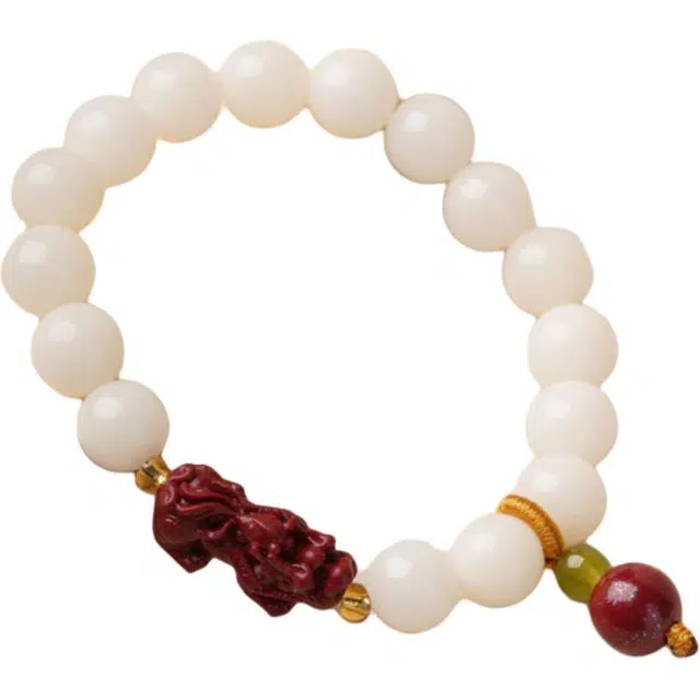 【逢考必过 成功上岸】 得笙陌 国潮新中式好运未来可期招财进宝貔貅 菩提根 手串 男女同款情侣款