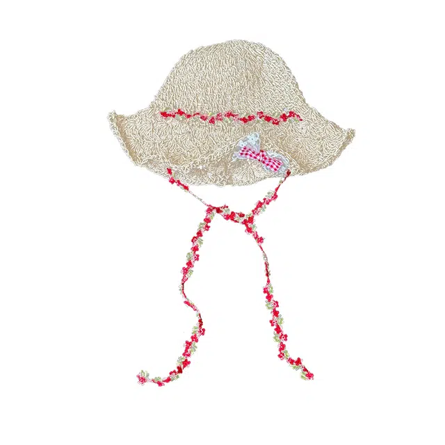 杨同学 夏休闲度假草帽 纸草 防晒帽 女款