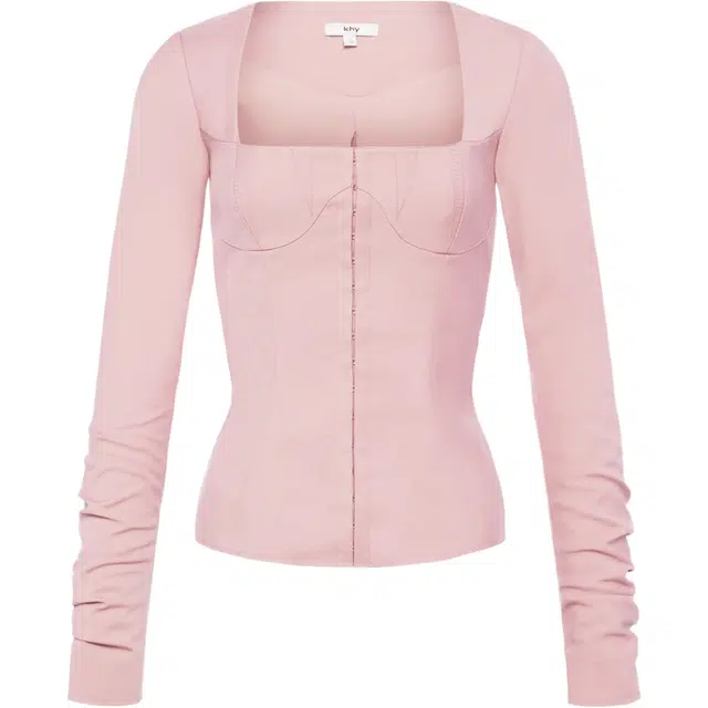 Khy x Dilara Findikoglu SS25 Long Sleeve Corset Top T