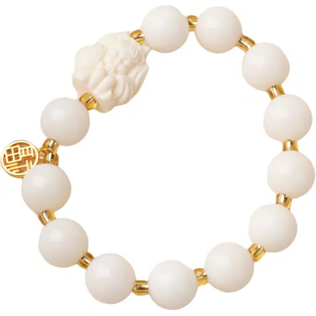 【旗开得胜 高考顺利】 得笙陌 未来可期新中式国潮风福气好运珠 菩提根 手串 男女同款情侣款