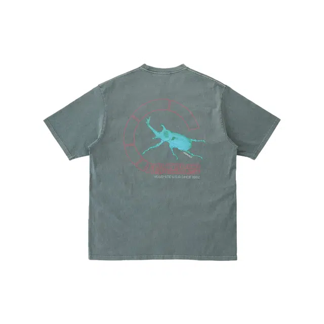 Gramicci BEETLE TEE PIGMENT DYED T