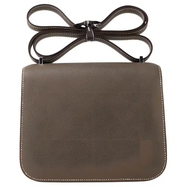 HERMES Constance 19 Chevre Mysore 18 Etoupe