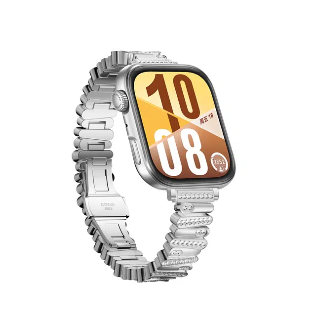 创意达 华为适用 手表表带 金属材质 不规则轻奢男女通用