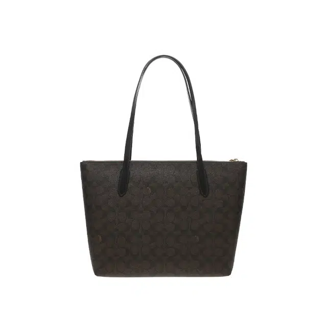 COACH Zip Top Tote 30 Logo Tote