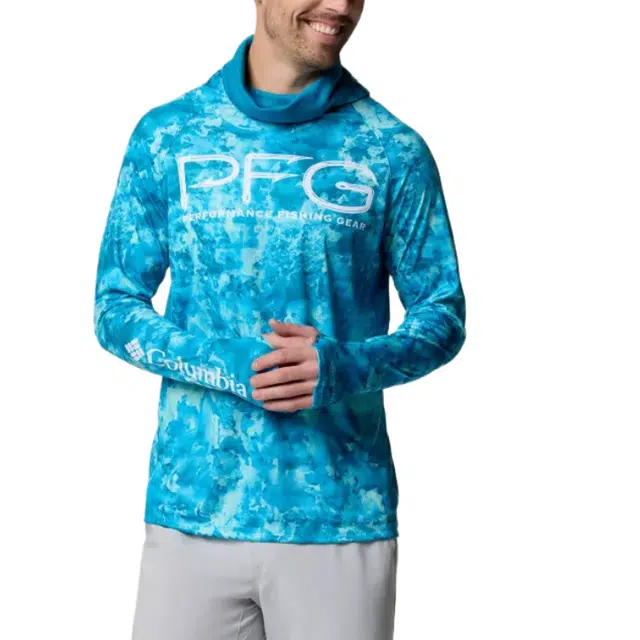Columbia PFG Super Terminal Tackle Polyester PFG Omni-Wick