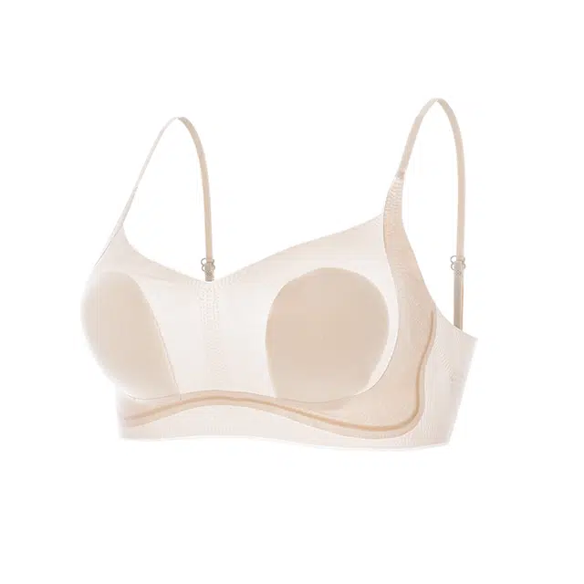 二三二三 无痕透气吸汗聚拢有型防下垂亲肤柔软舒适侧收副乳纯欲美背时尚百搭日常通勤运动文胸 女款