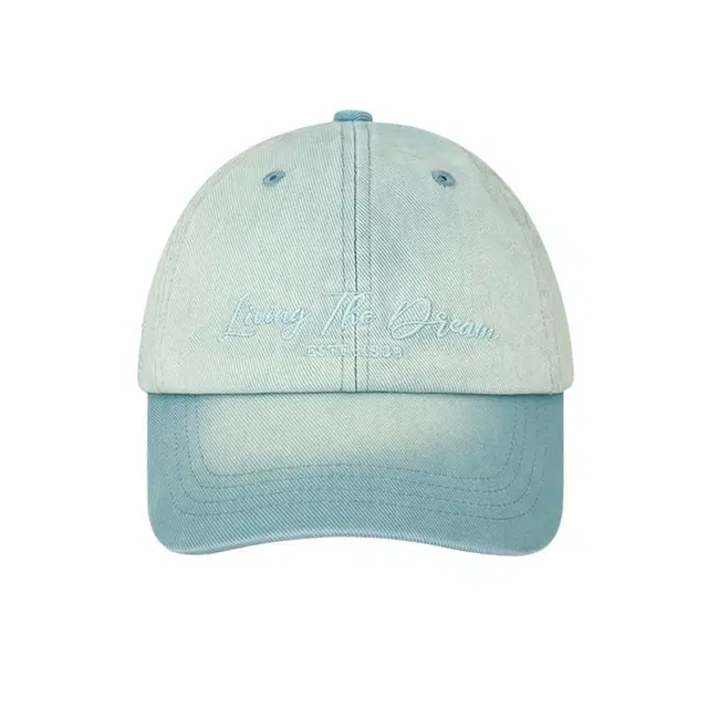 艾佳微 渐变色字母刺绣宽帽檐加大加深软顶大头围显脸小百搭时尚 棉 鸭舌帽 男女同款情侣款