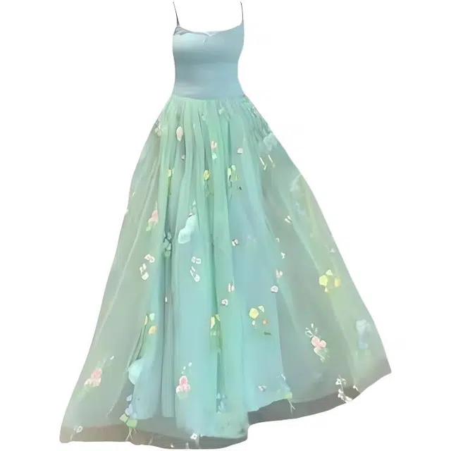 沐晓欣 通勤简约时尚百搭吊带连衣裙 女款