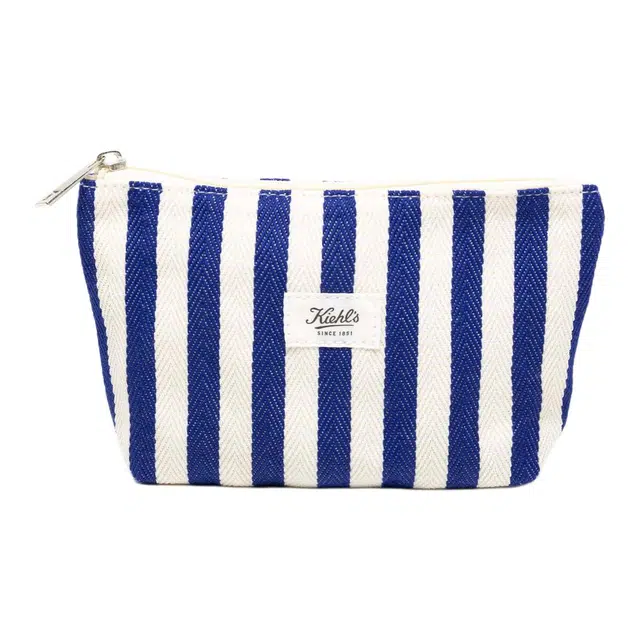 科颜氏 条纹化妆收纳包 便携