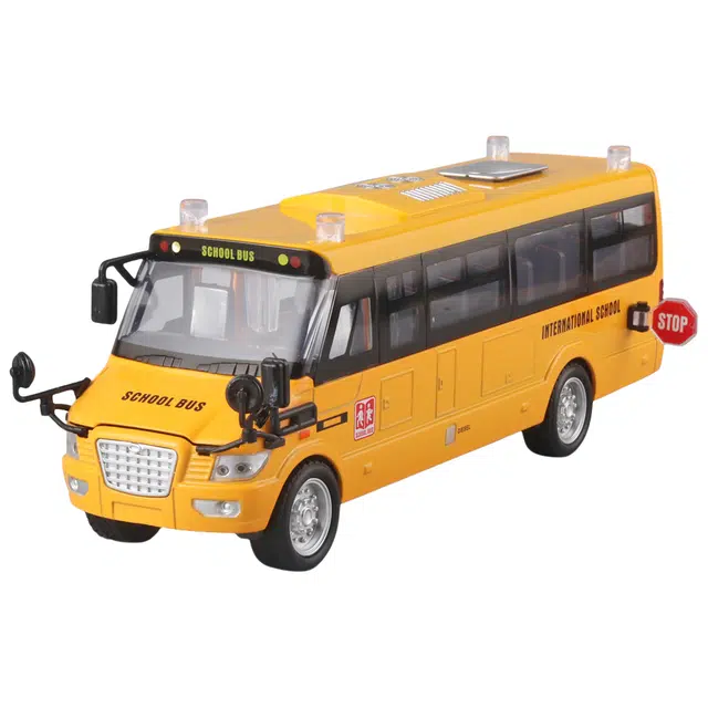 猴大使 大只校车 巴士车 成品模型
