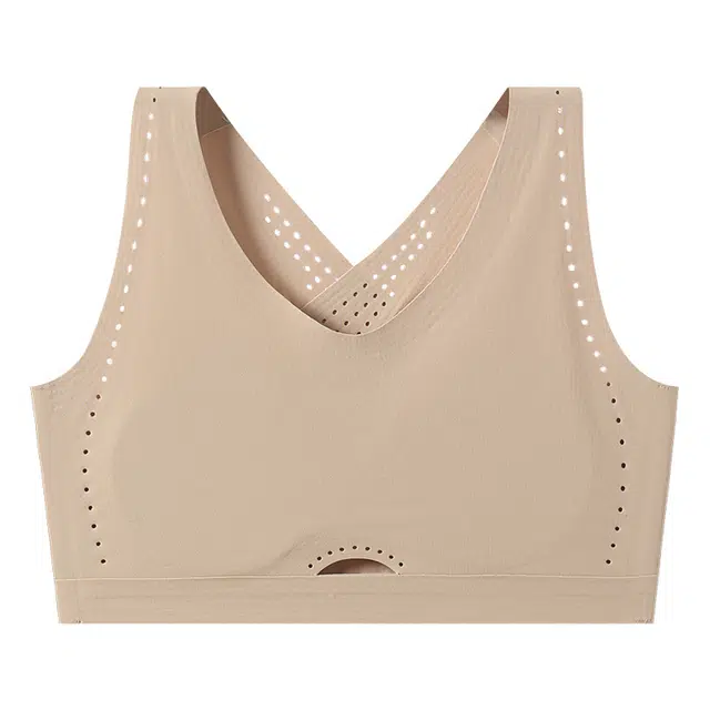 二三二三 聚拢有型防下垂网眼减震透气亲肤柔软舒适侧收副乳纯欲美背时尚运动文胸 女款