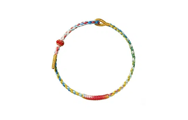 迎百宝 幸运五彩绳 新中式国风七彩多巴胺彩虹 学业上岸 考研考试高考中考必胜 好运傍身万事顺遂金榜题名 织物 手绳 男女同款情侣款