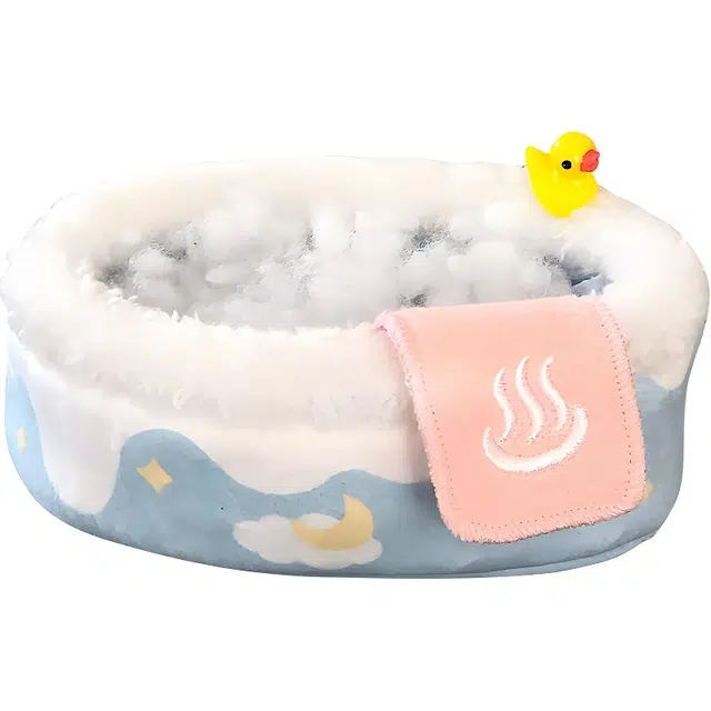 歪瓜出品 浴缸 努努棉花娃娃用场景道具 玩偶周边