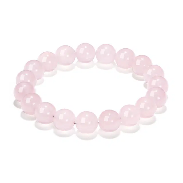 【普陀山官方已过香】  普陀山文创 高级感浪漫温柔气质圆条国潮中国风粉色佳人美人镯古风配饰#好运 粉水晶 手镯 男女同款情侣款