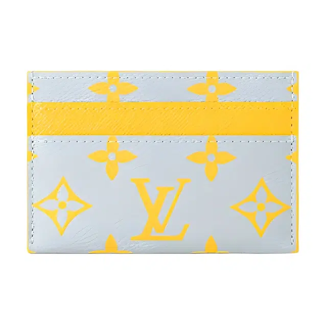LOUIS VUITTON Double Card Holder Monogram Glow