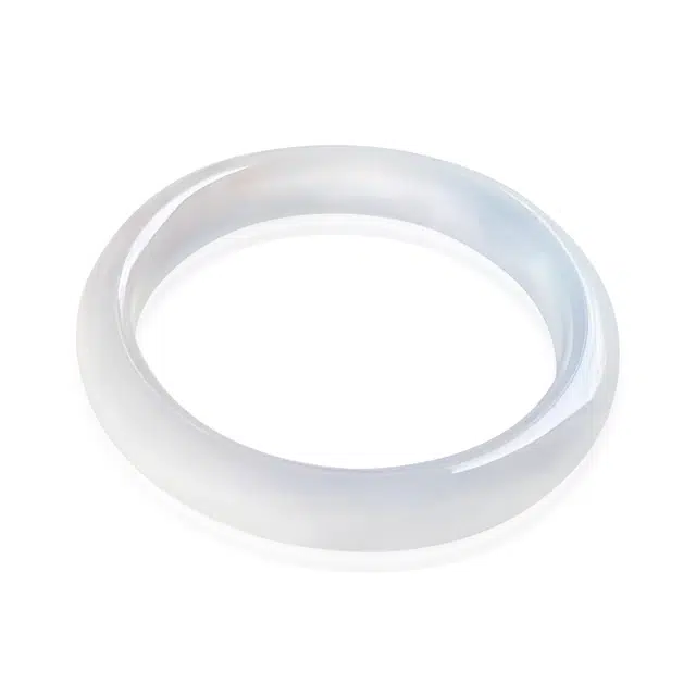 谧月珠宝 新中式国潮复古汉服圆条美人镯古风精致素雅气质小众设计精致时尚百搭轻奢风精美好运天然 玛瑙 玉石手镯 男女同款情侣款