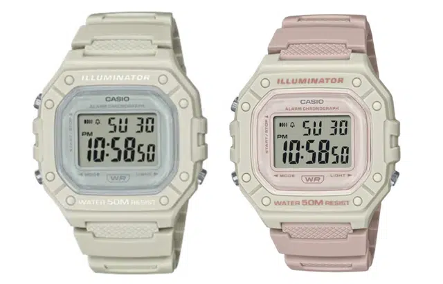 CASIO W-218HC-8AVW-218HC-4A2V
