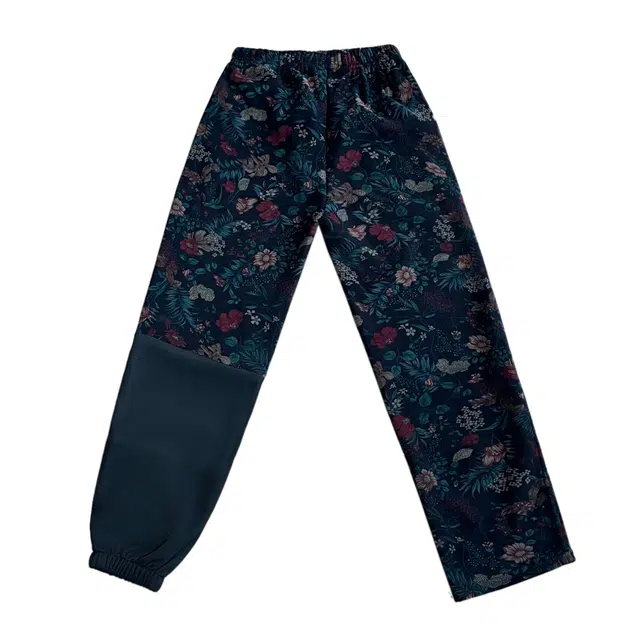 冈哉 保暖个性拼接印花时尚羽绒裤/棉裤 男女同款