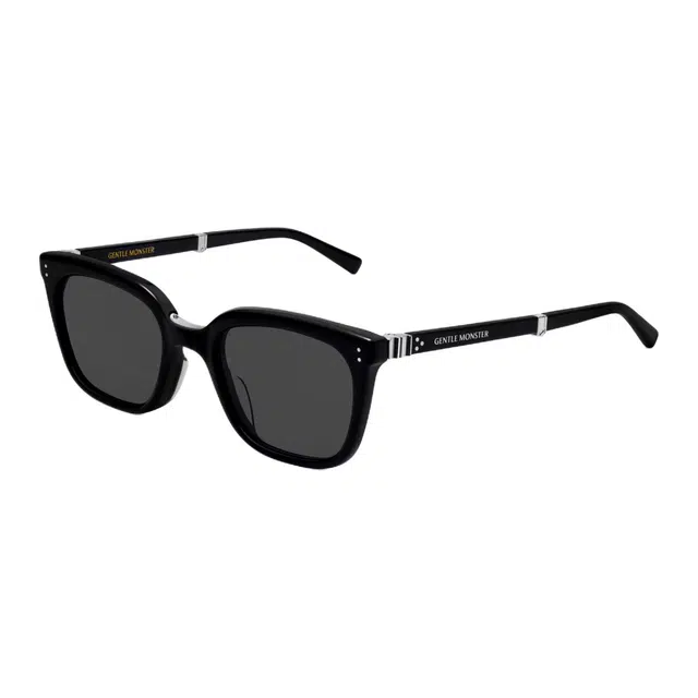 Gentle Monster Square Acetate Sunglasses Black