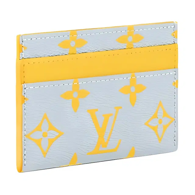 LOUIS VUITTON Double Card Holder Monogram Glow