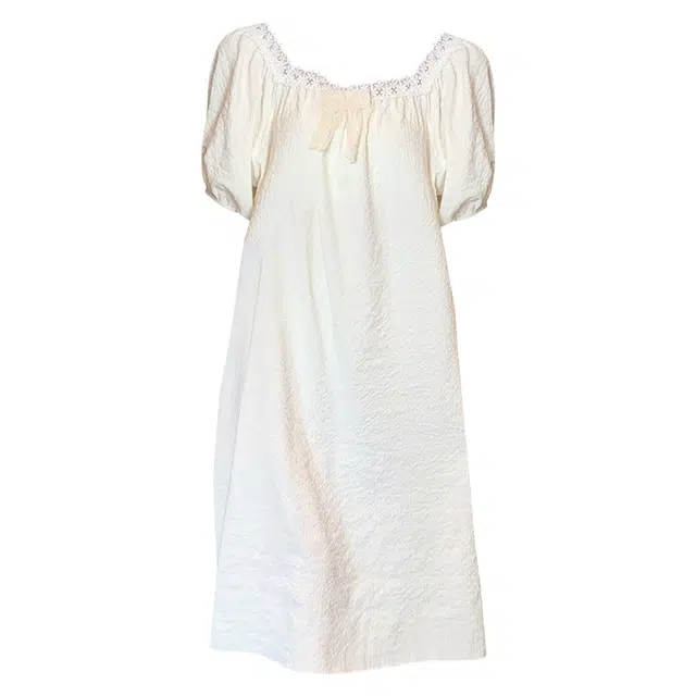 欧诗帛 韩版甜美可爱学生高颜值宽松家居服可外穿短袖夏季睡裙 女款