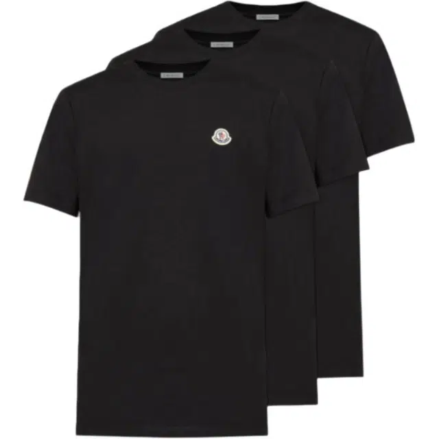 Moncler T-shirts en coton logo T 3