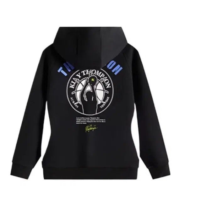 安踏儿童卫衣 连帽舒适亲肤 基础黑 青少年