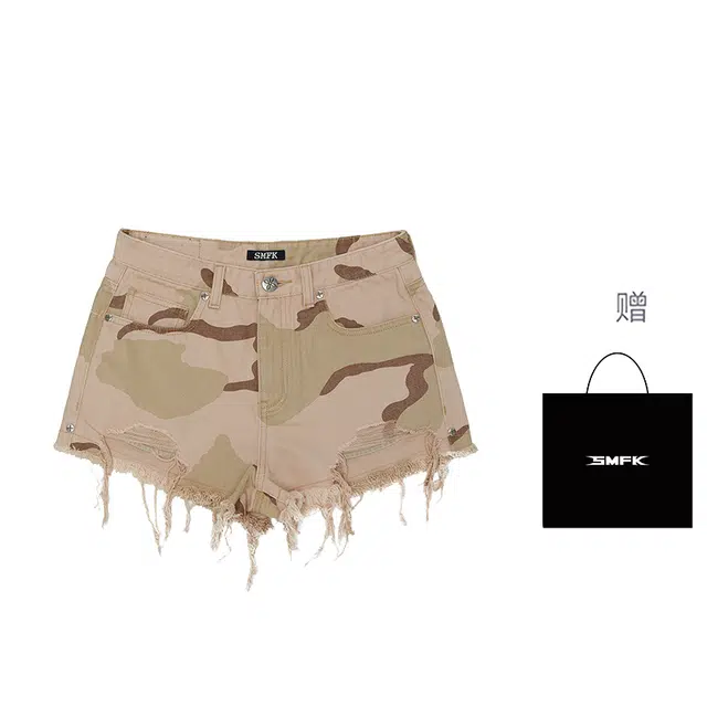 SMFK COMPASS WILD DENIM SHORTS