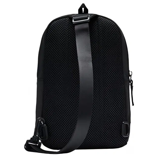 安踏儿童 新年龙服 织物 斜挎单肩包 儿童款 黑色