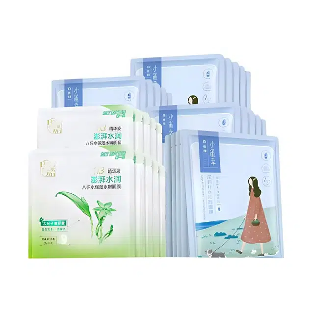 百雀羚 莹润沁颜面膜 保湿滋润补水 混合型肤质