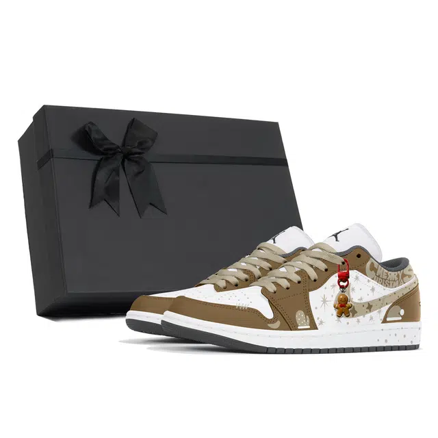 Jordan Air Jordan 1 Low Brown White