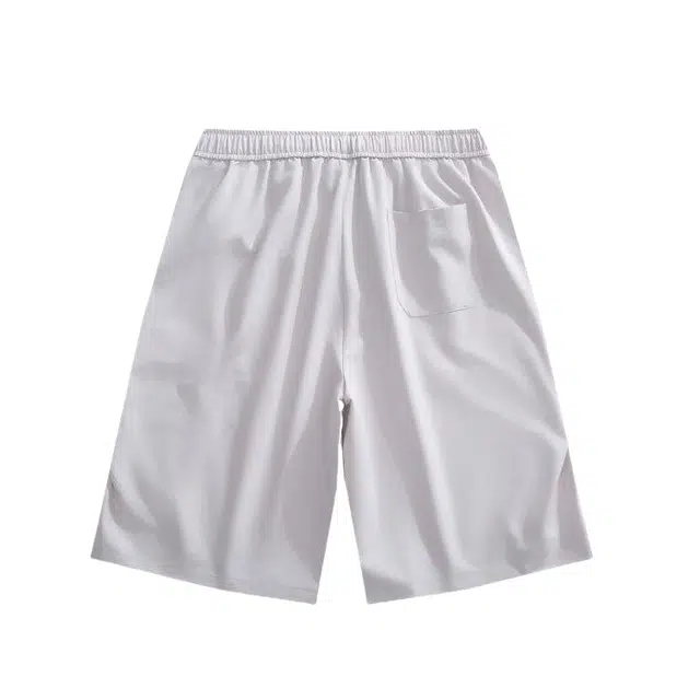 加荣 男夏季薄款透气美式篮球运动速干裤子设计感褶皱五分裤工装短裤 男女同款