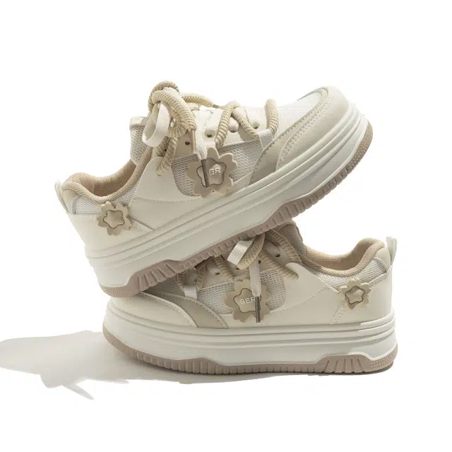 舒适甜美简约潮流百搭之选 耐磨平衡透气 低帮 经典板鞋 女款