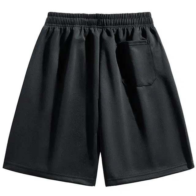 王者荣耀 美式街头复古舒适柔软亲肤纯色多色基础款运动时尚系带休闲短裤 男女同款