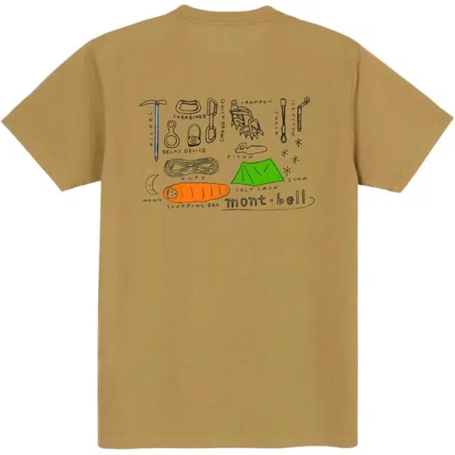 MONTBELL Wickron T Mountain Gear T