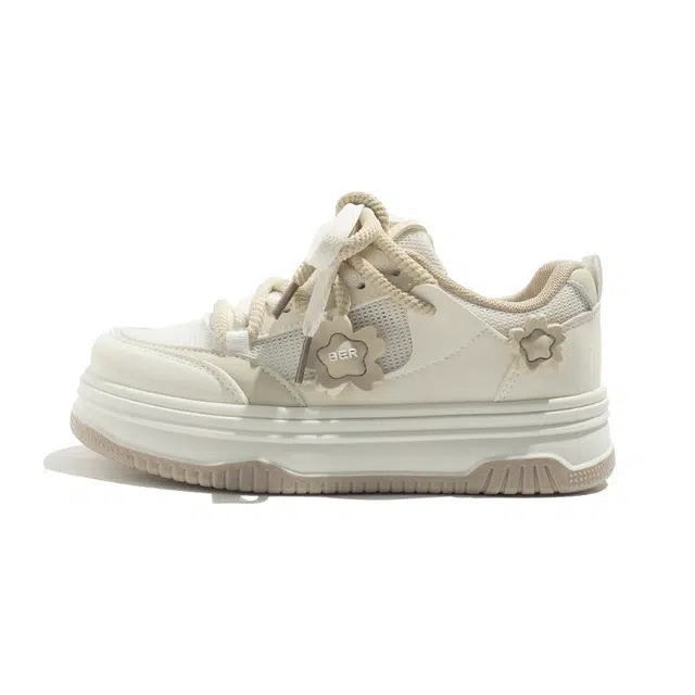 舒适甜美简约潮流百搭之选 耐磨平衡透气 低帮 经典板鞋 女款