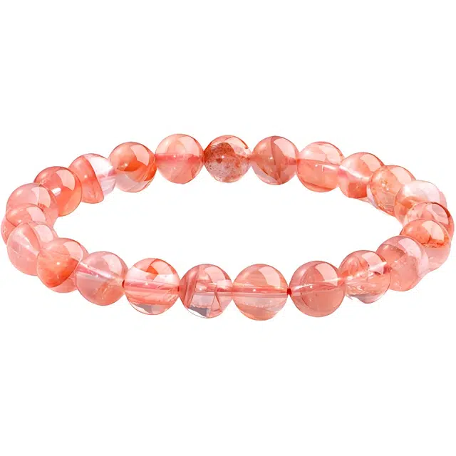 金六福吉祥 赤焰灵犀 温润柔和细腻 晶亮澄澈暴富转运珠轻奢浪漫告白 好事花生#好运天然 红胶花 手串 男女同款情侣款