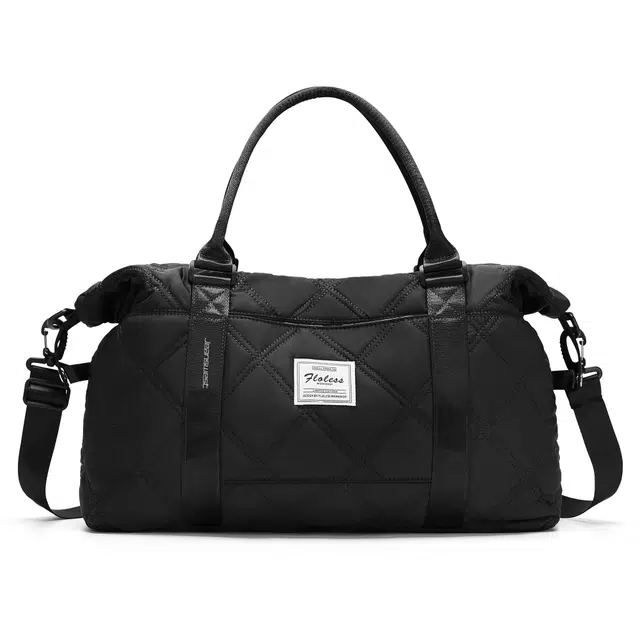 真维斯 潮流百搭高颜值便携休闲运动出差多功能防泼水 织物 旅行包单肩斜挎包健身包 洗漱包组合装 大号 男女同款 咖啡棕