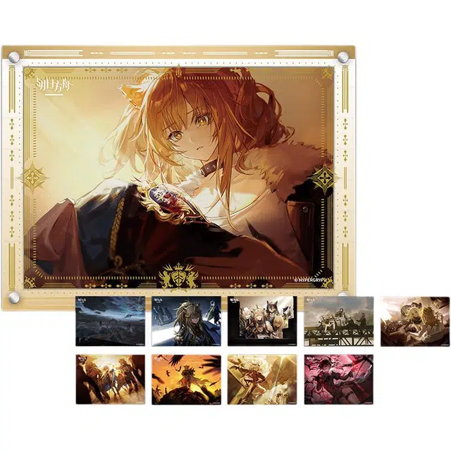 明日方舟 相框套组 往昔 谷圈明信片