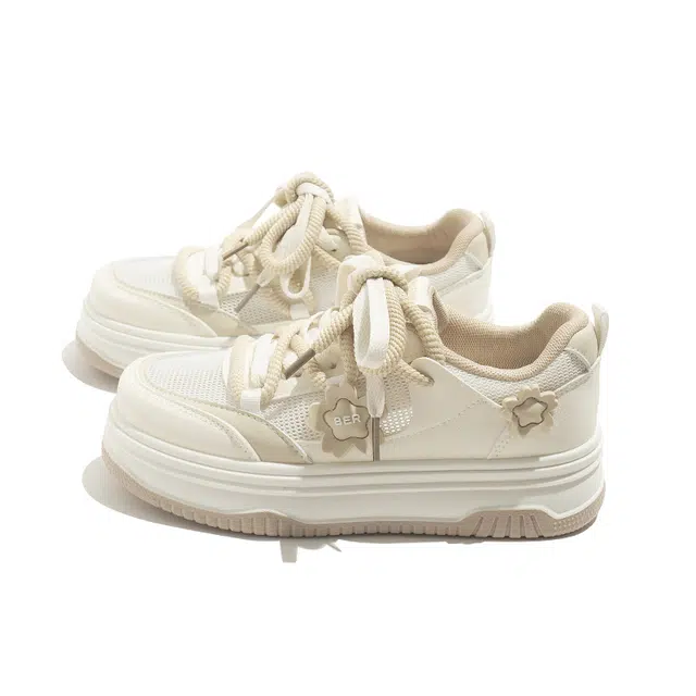 舒适甜美简约潮流百搭之选 耐磨平衡透气 低帮 经典板鞋 女款