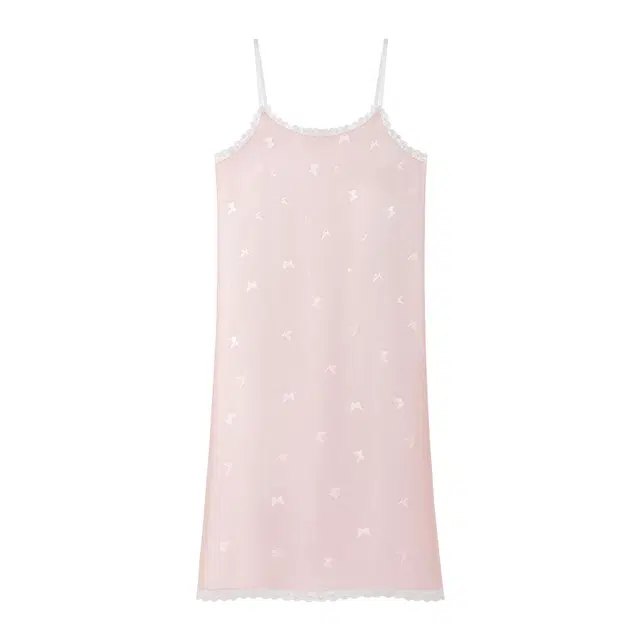 欧诗帛 吊带无袖带胸垫凉感性感家居服可外穿睡裙 女款