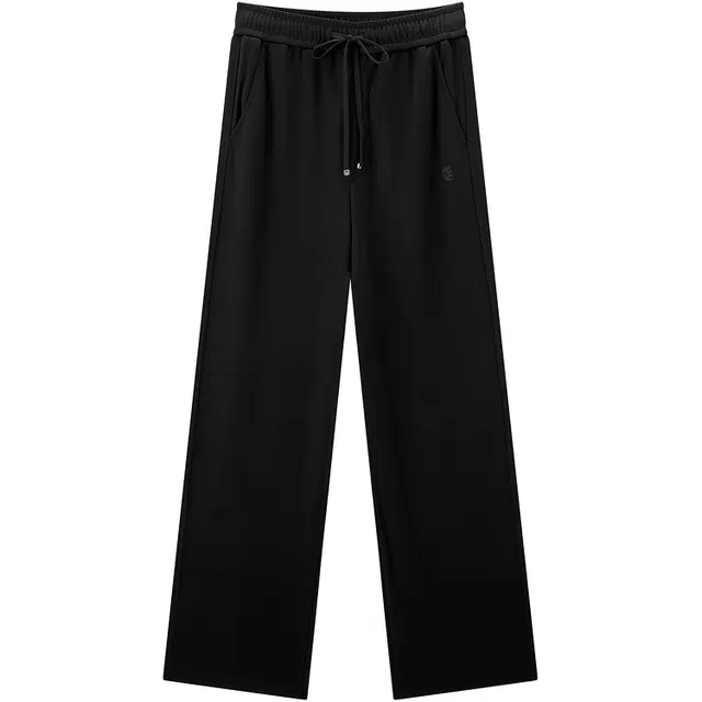 太平鸟 宽松简约百搭舒适廓形休闲裤 女款