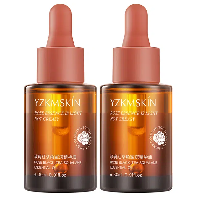 娅芝玫瑰精油面部角鲨烷油刮痧护肤眼部抗皱淡纹紧致脸部以油养肤 提亮