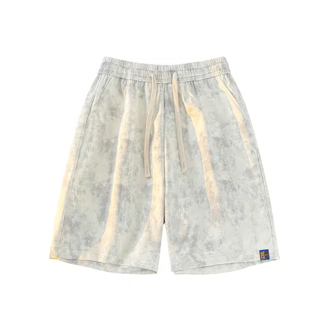 巴塞罗那足球俱乐部 美式高街风薄款五分嘻哈街头潮牌宽松透气潮牌休闲短裤 男女同款