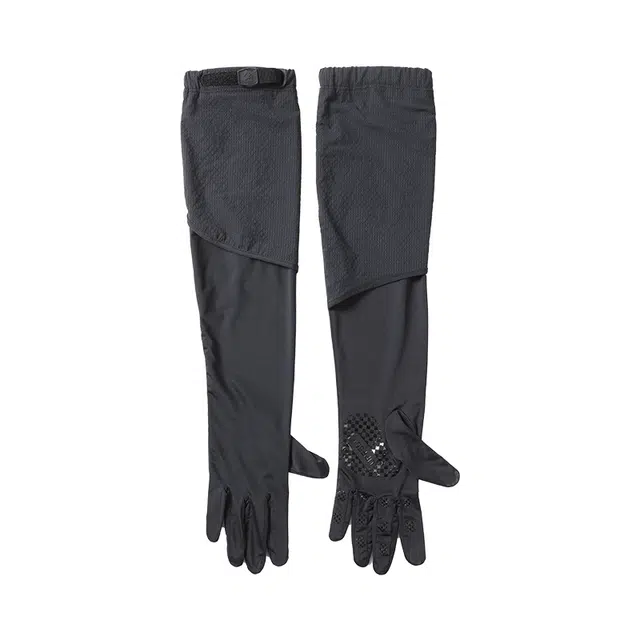 俞兆林 冰凉手袖防紫外线冰丝袖套手套一体手臂护套开车骑行登山户外遮阳防滑可触屏 轻薄 防晒袖 男女同款情侣款